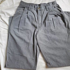 Vintage Patagonia Y2K canvas mom jeans sz 10 pleated front